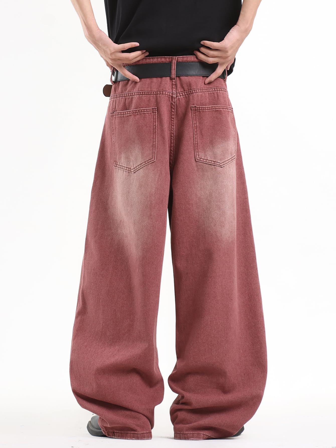 Zewool Men’s Baggy Hip Hop Jeans