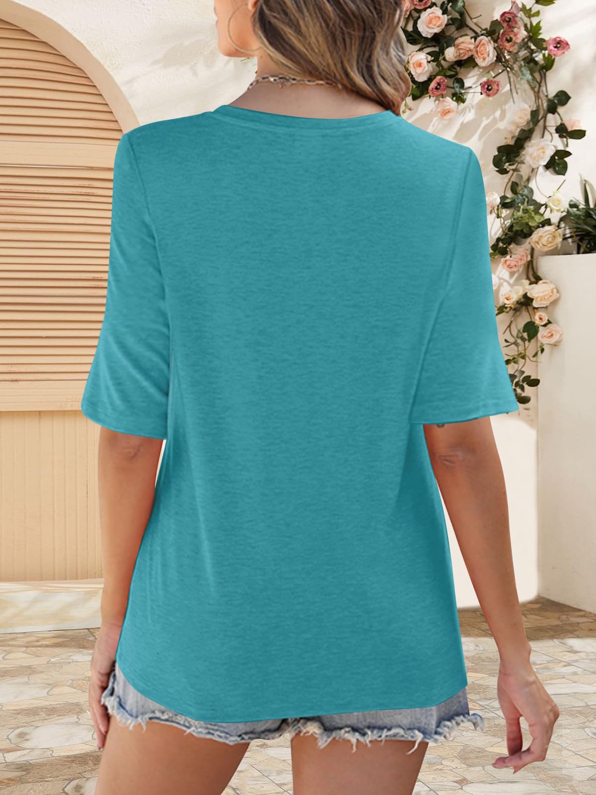 Minetom Women’s Half Sleeve T-Shirt