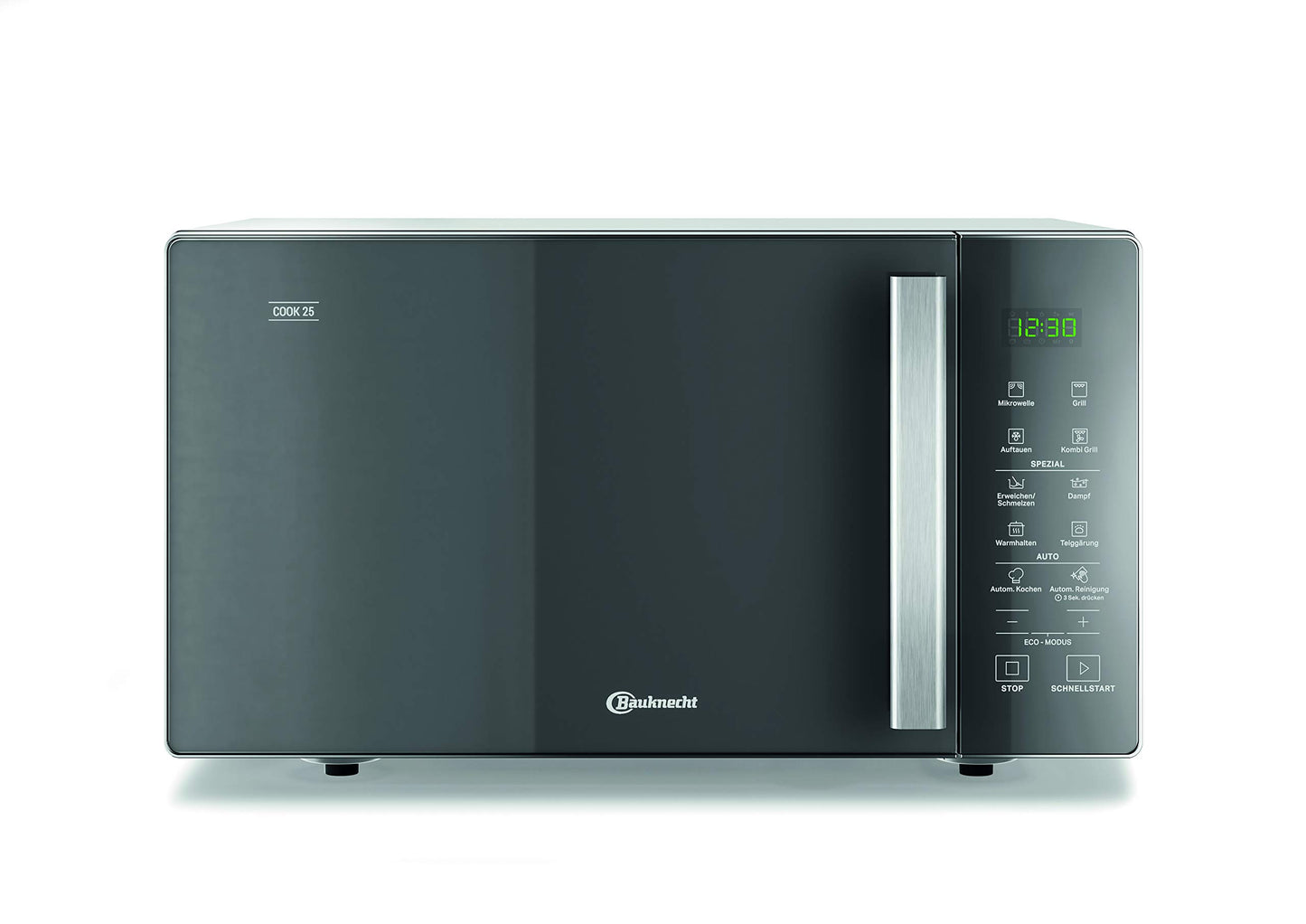 Bauknecht MWK 201 B Mikrowelle/ 20 l Garraum/Automatikprogramme/Schmelzfunktion/Kombination Grill und Mikrowelle/Schnellstart-Funktion (Rapid-Start)/ Warmhaltestufe/Funktion Teig gehen lassen