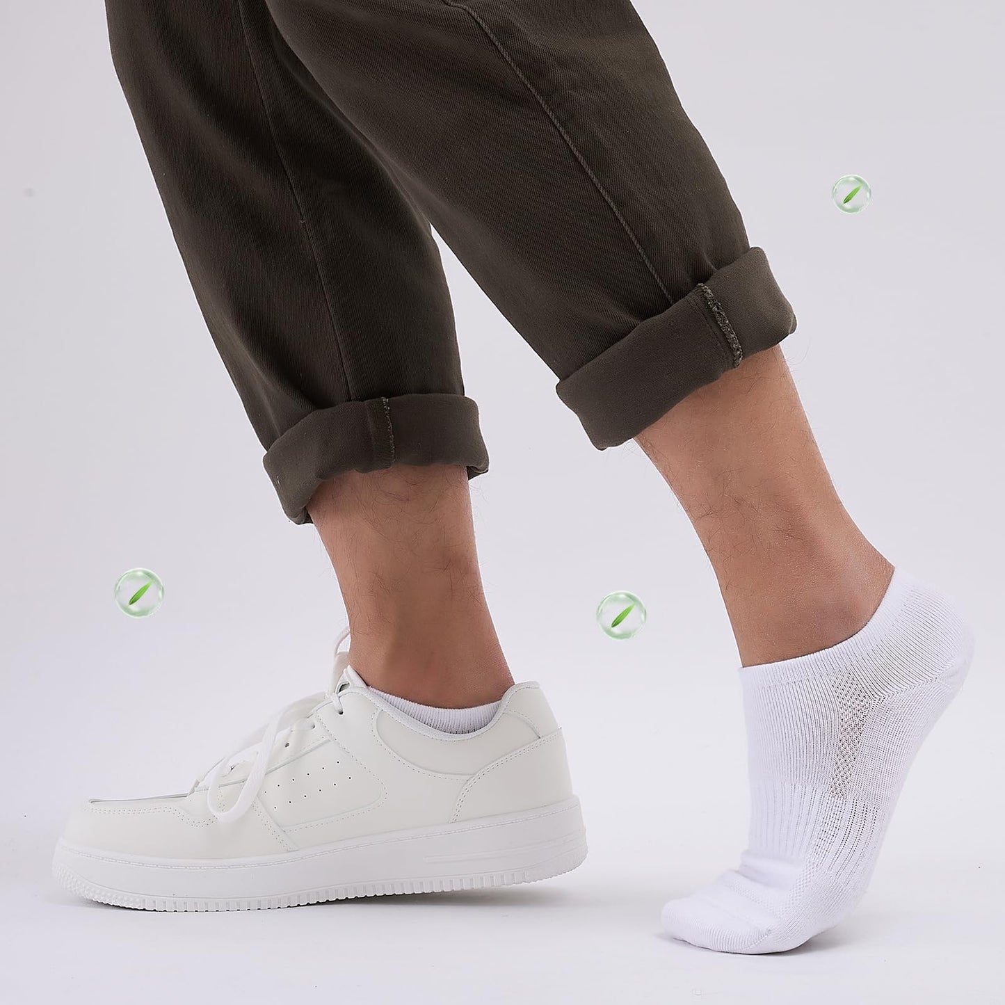 Bamboo Sneaker Socks for Women – 6 Pairs