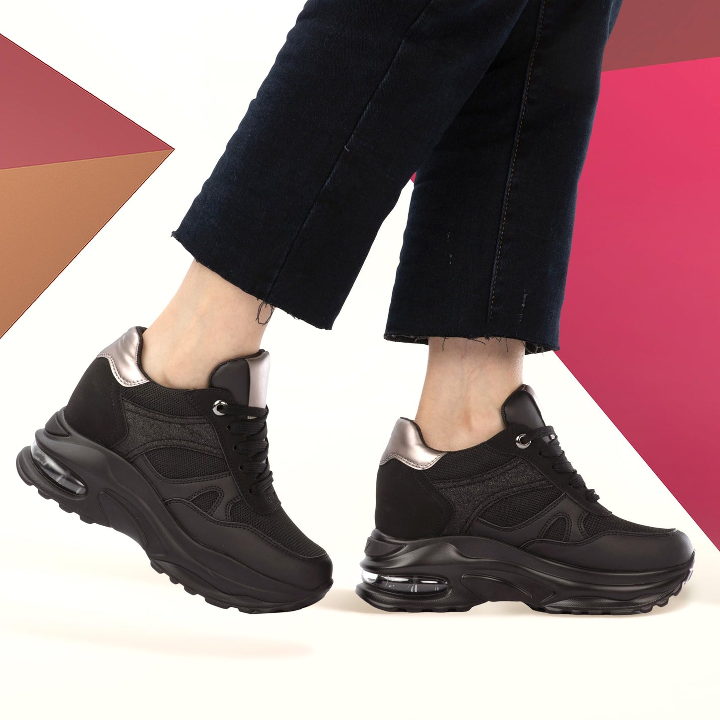 JOMIX Women’s Sneakers – Breathable Sports Shoes