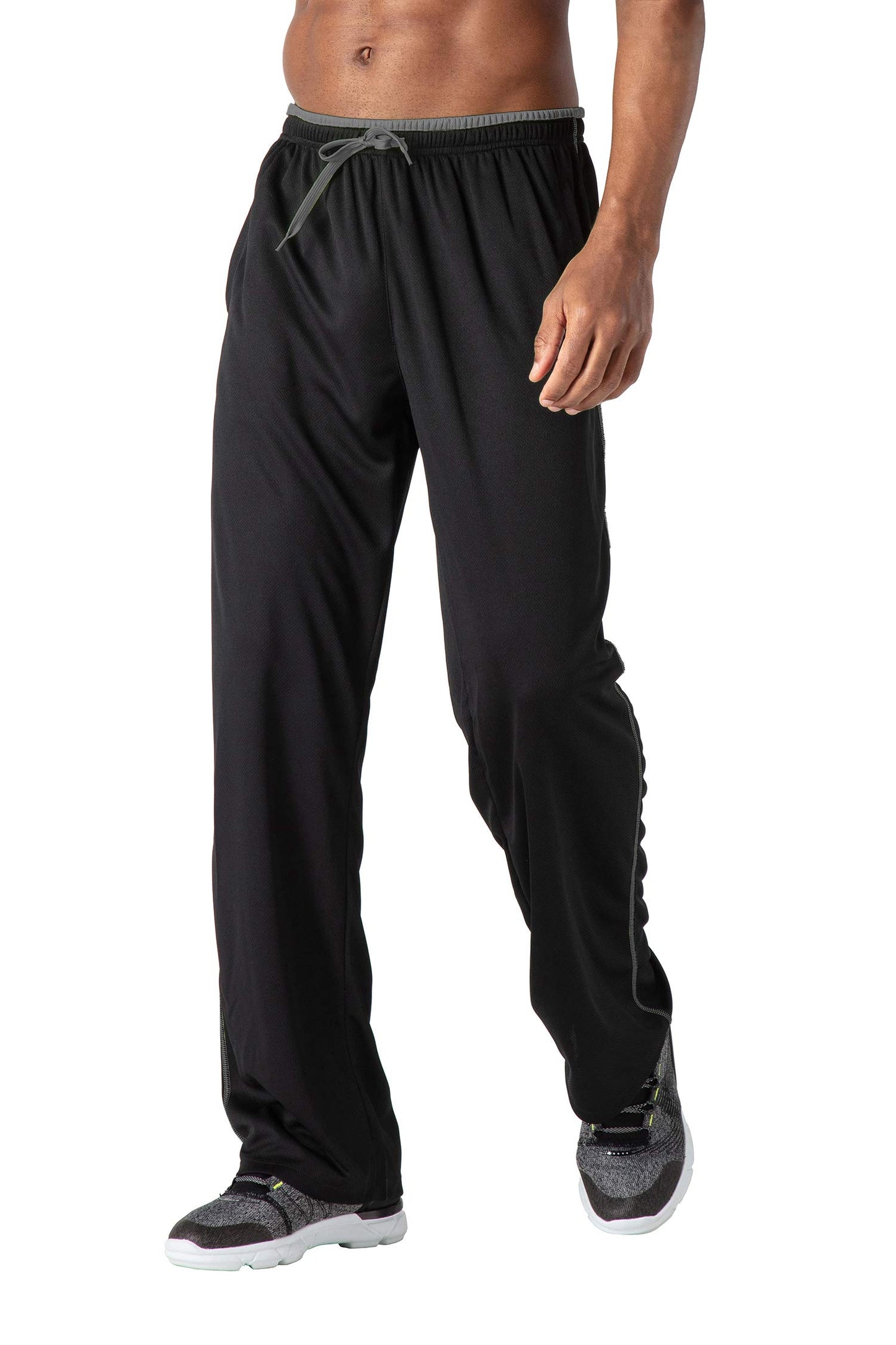 KEFITEVD Men’s Lightweight Jogging Pants with Zip Pockets