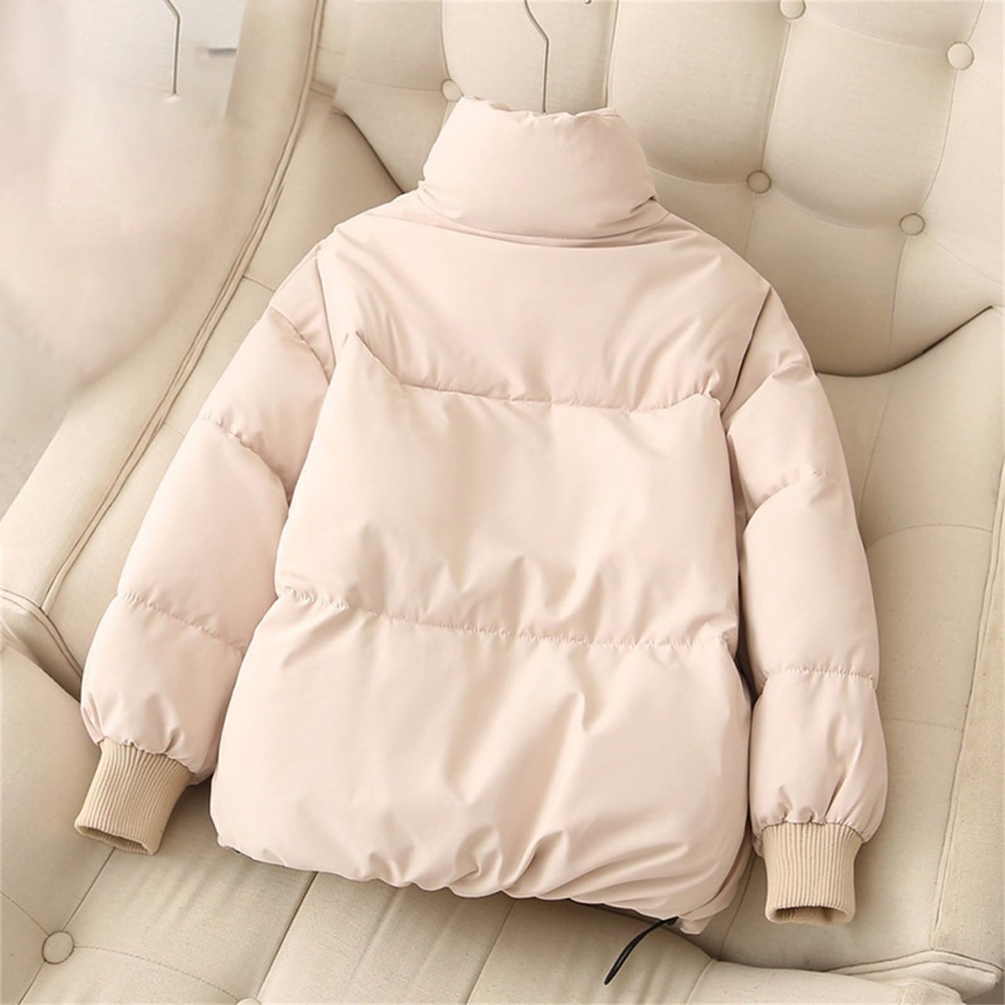 BOTCAM Women’s Puff Parka – Lightweight Puffer Winter Jacket