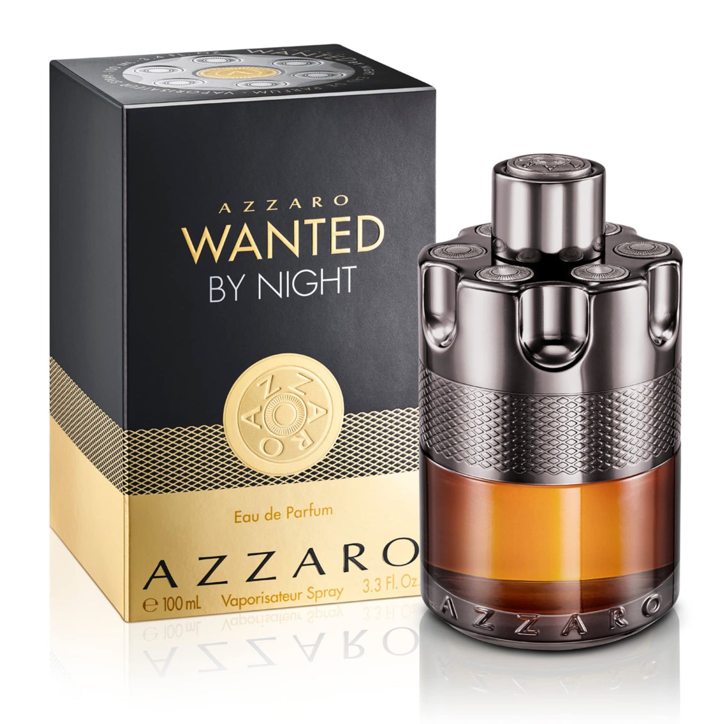 Azzaro Wanted By Night Perfume for Men | Eau de Parfum pour Homme | Vaporisateur/Spray | Long-lasting | Oriental-spicy men's fragrance