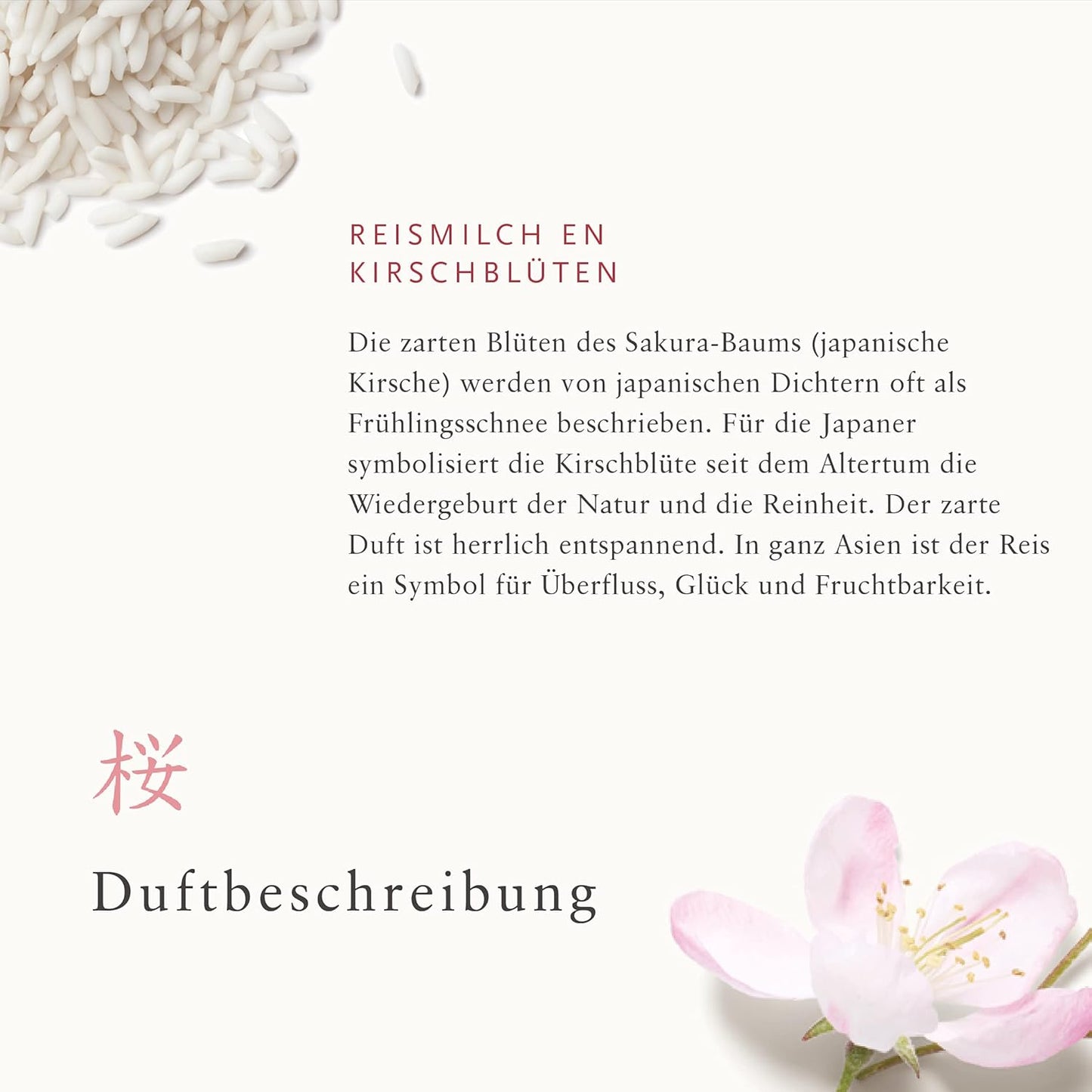 RITUALS The Ritual of Sakura Foaming Shower Gel (200ml) Skin-Renewing Care with Rice Milk Cherry Blossom