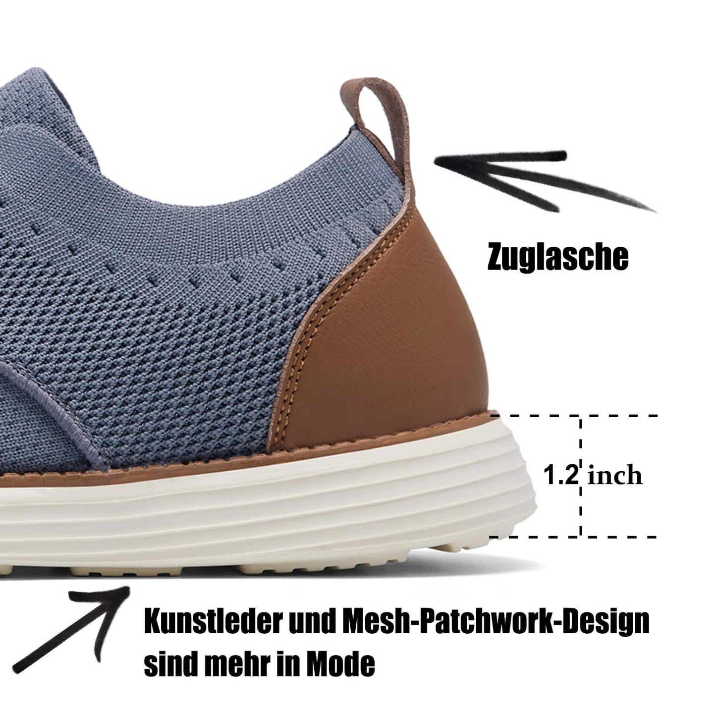 SHULOOK Men's Summer Shoes – Lightweight Breathable Walking Sneakers