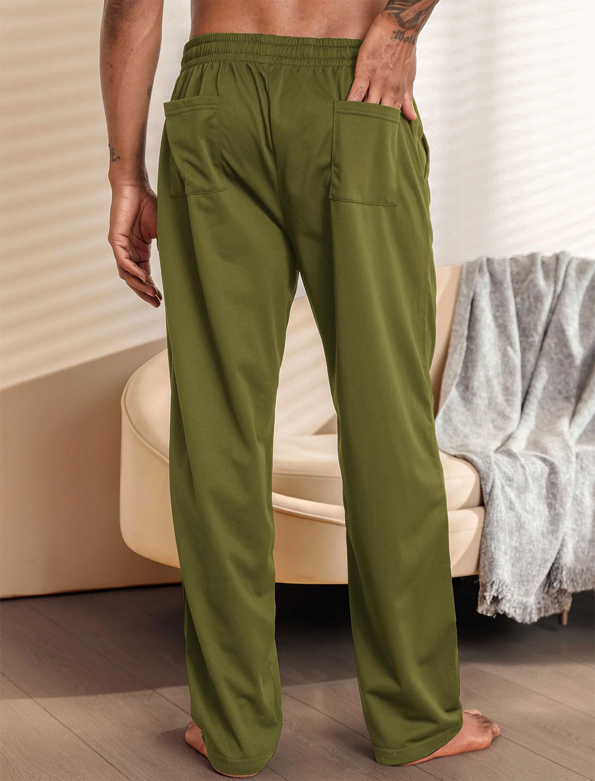 Halfword Men’s Jogging Pants – Lightweight Training & Yoga Sweatpants