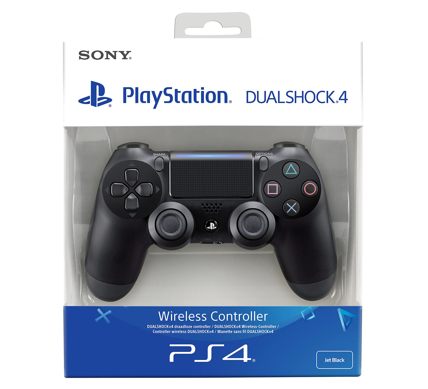 PlayStation 4 - DualShock 4 Wireless Controller, Black