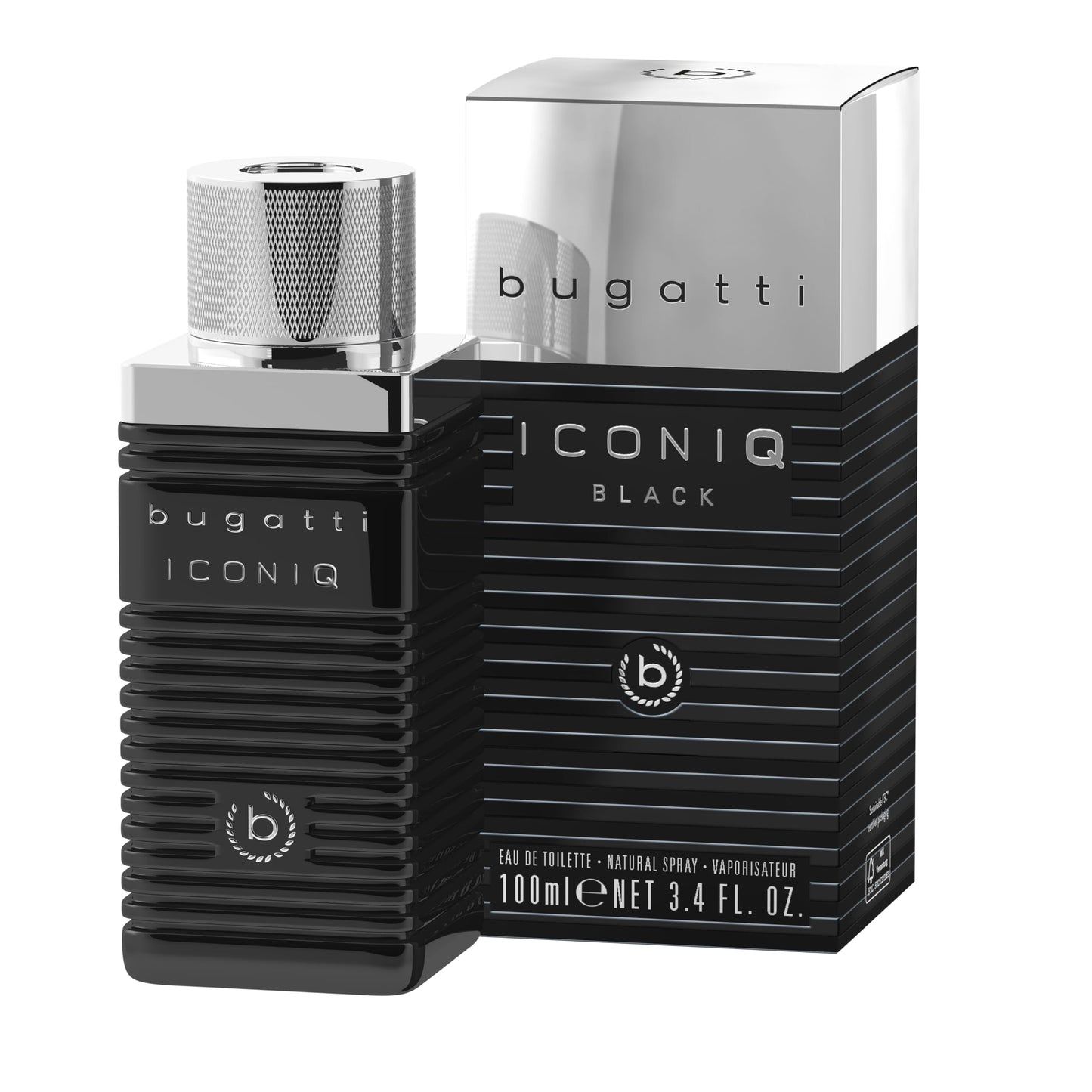 bugatti Parfüm Herren Iconiq Gold Edition 100ml I Eau de Toilette Herren mit Bergamotte, scharfen Noten, Schwertlilie & Moschus I sinnlich & selbstbewusst I zitrisch-ambriert-holziges Männer Parfüm