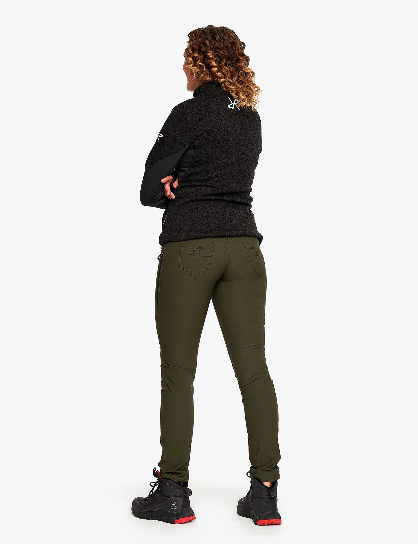RevolutionRace Women’s Fusion Fleece – Lightweight Outdoor Jacket