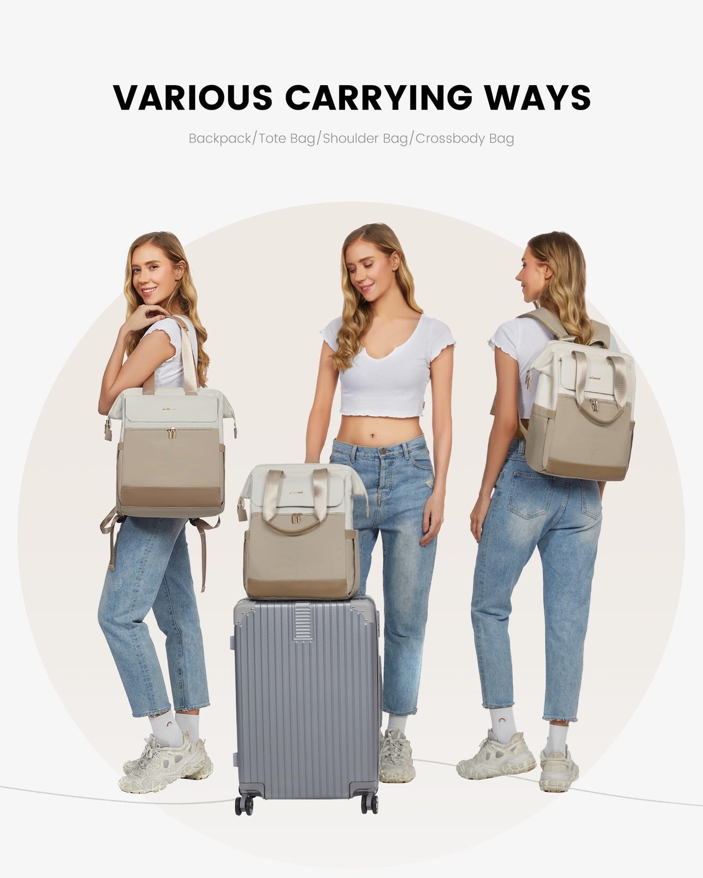 LOVEVOOK Women’s Laptop Backpack