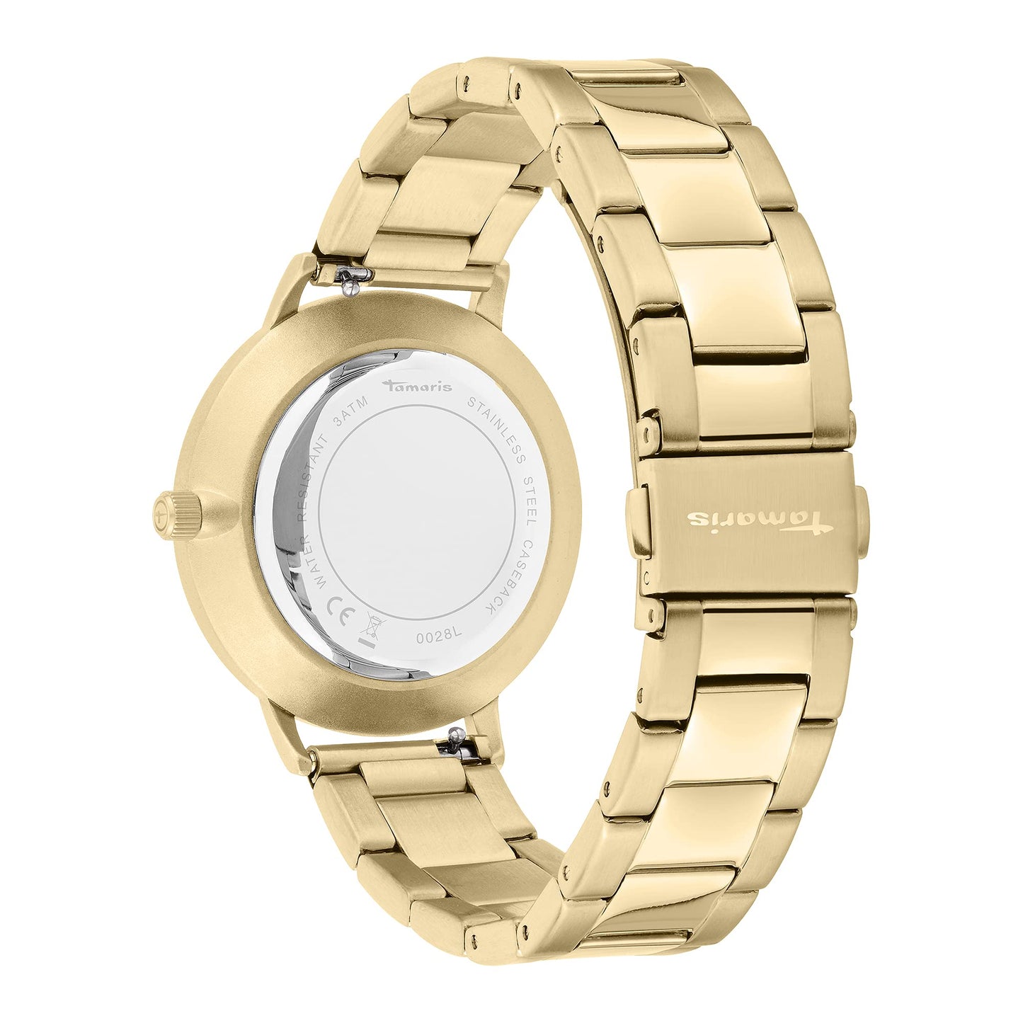 Tamaris women's analog quartz watch with stainless steel bracelet