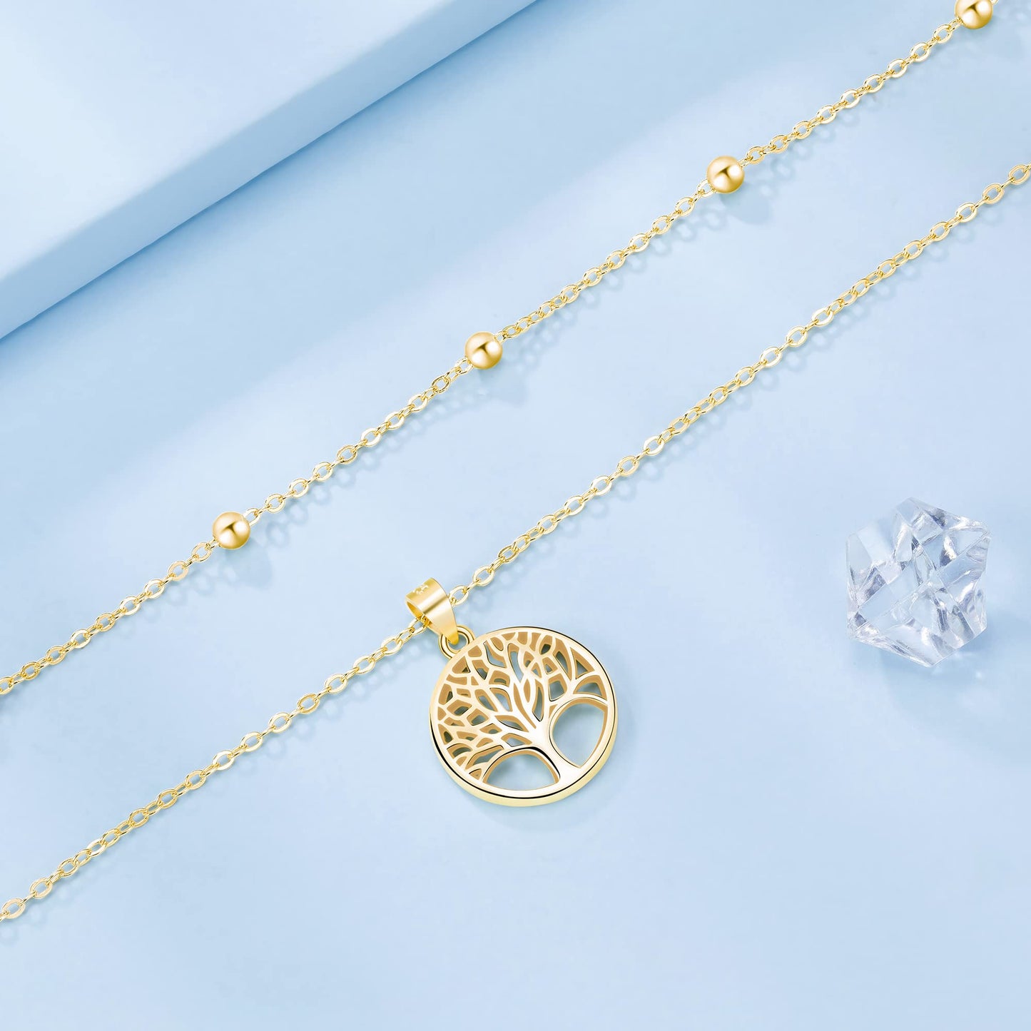 Lydreewam Women's Tree of Life Necklace