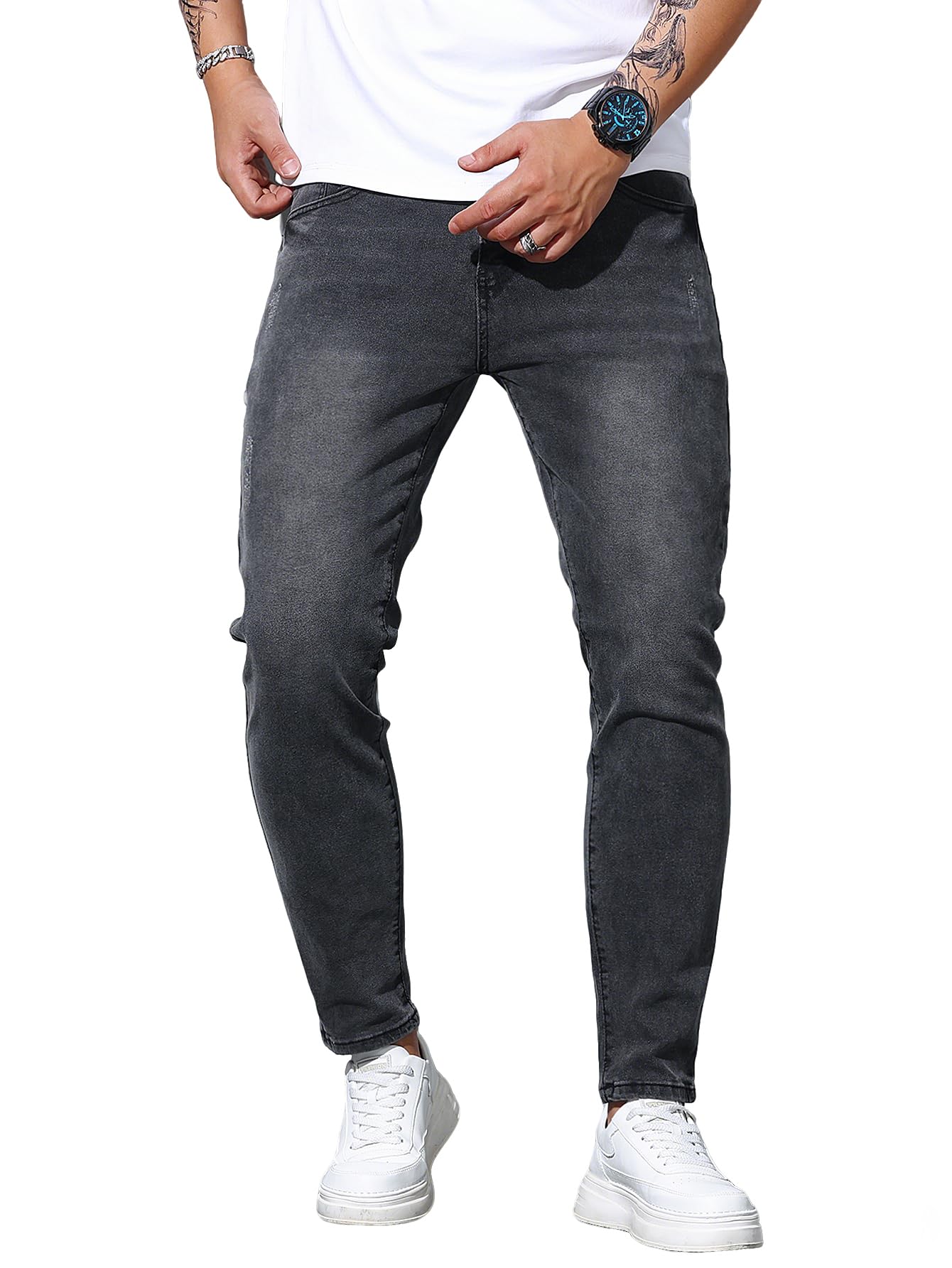 Zewool Men’s Casual Stretch Slim Fit Jeans