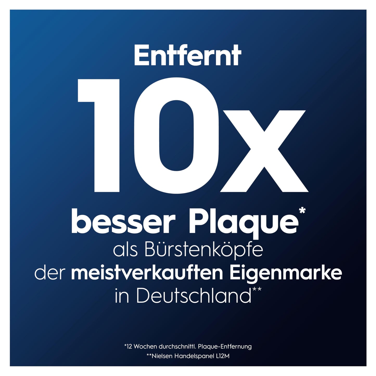 Oral-B Pro Sensitive Clean Aufsteckbürsten für elektrische Zahnbürste, 10 Stück, sanfte Zahnreinigung, X-Borsten, Original Oral-B Zahnbürstenaufsatz, briefkastenfähige Verpackung, Made in Germany