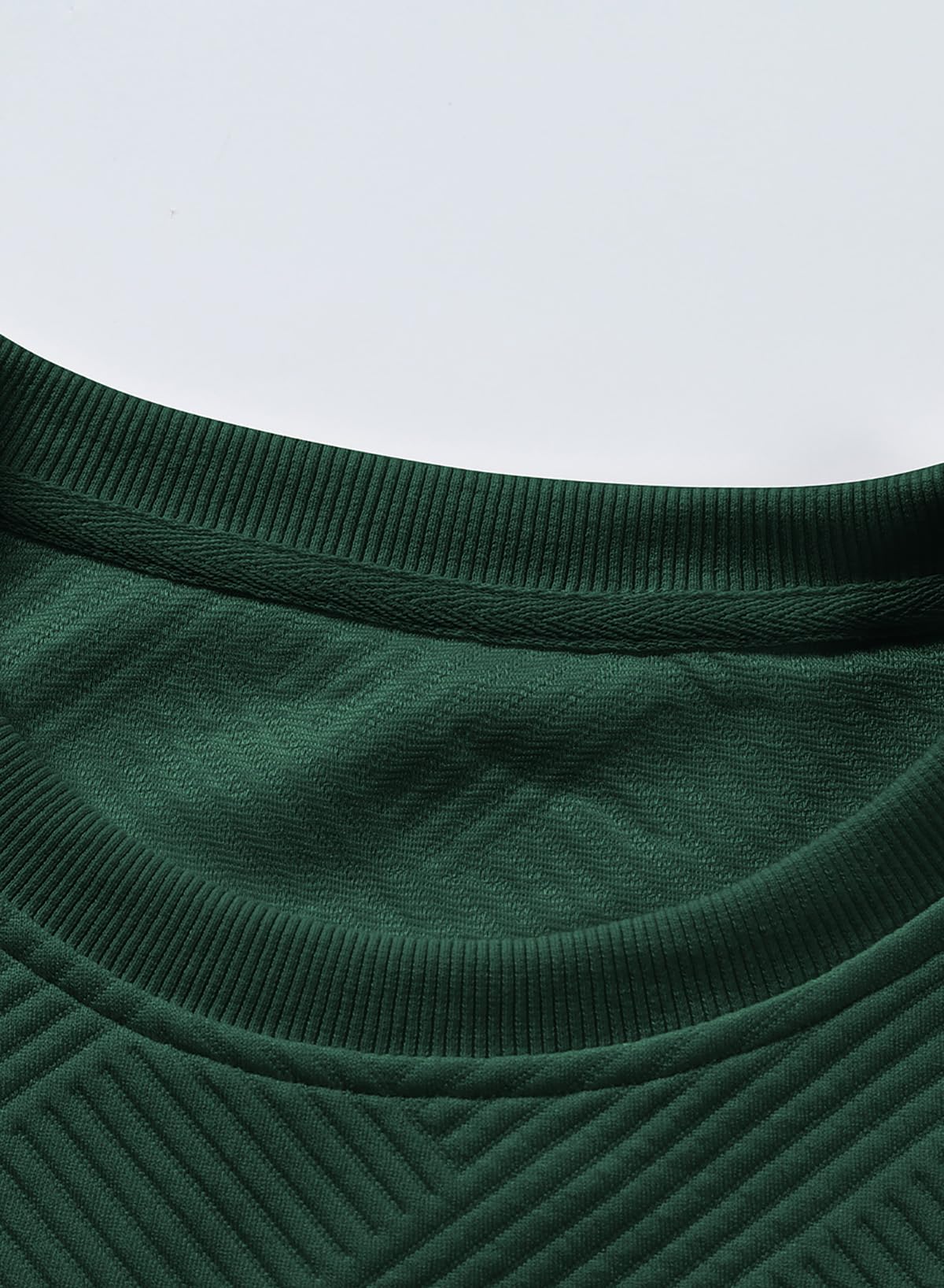 Men’s Crew Neck Colorblock Sweatshirt – Casual Raglan Pullover