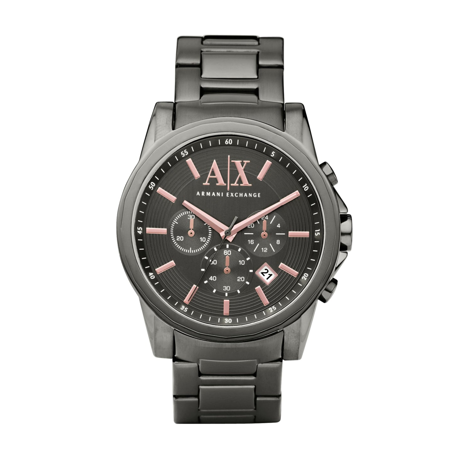 Armani Exchange Men's Chronograph, Stainless Steel Watch, 45 mm Case Size