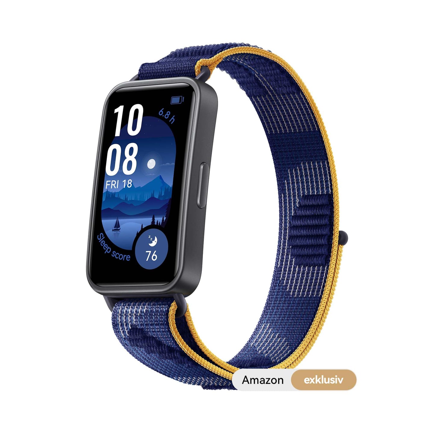 HUAWEI Band 8 Smartwatch, Ultra Flat Design, Sleep Tracking, 2 Week Battery Life, Health and Fitness Tracker, Compatible with Android & iOS, German Version, Midnight Black
