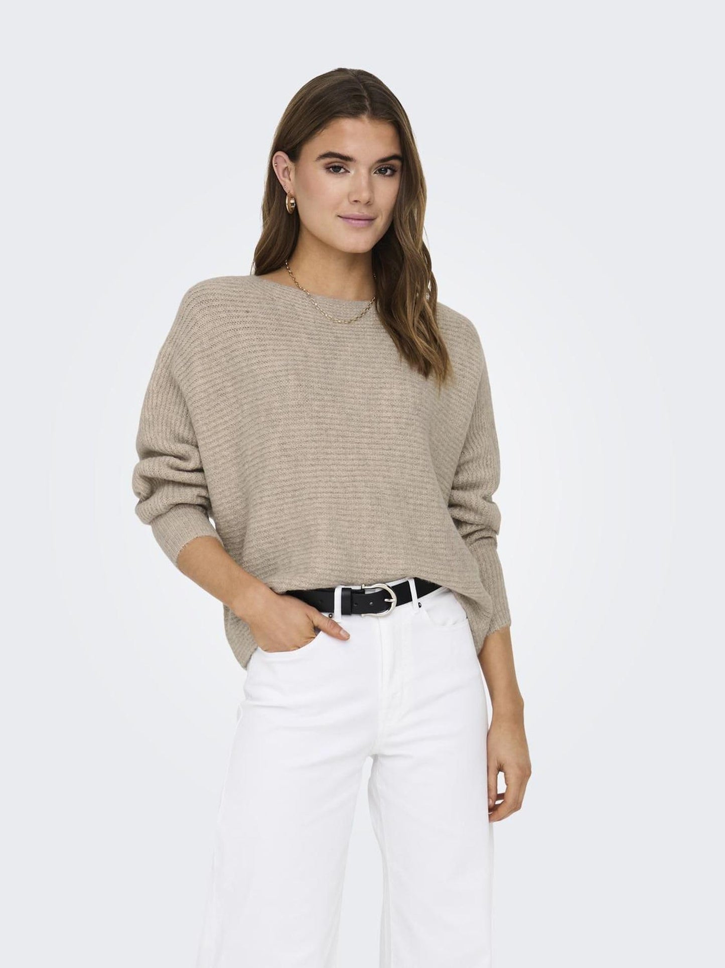 ONLY Women’s Onldaniella Knit Sweater – Soft, Stylish & Timeless Pullover