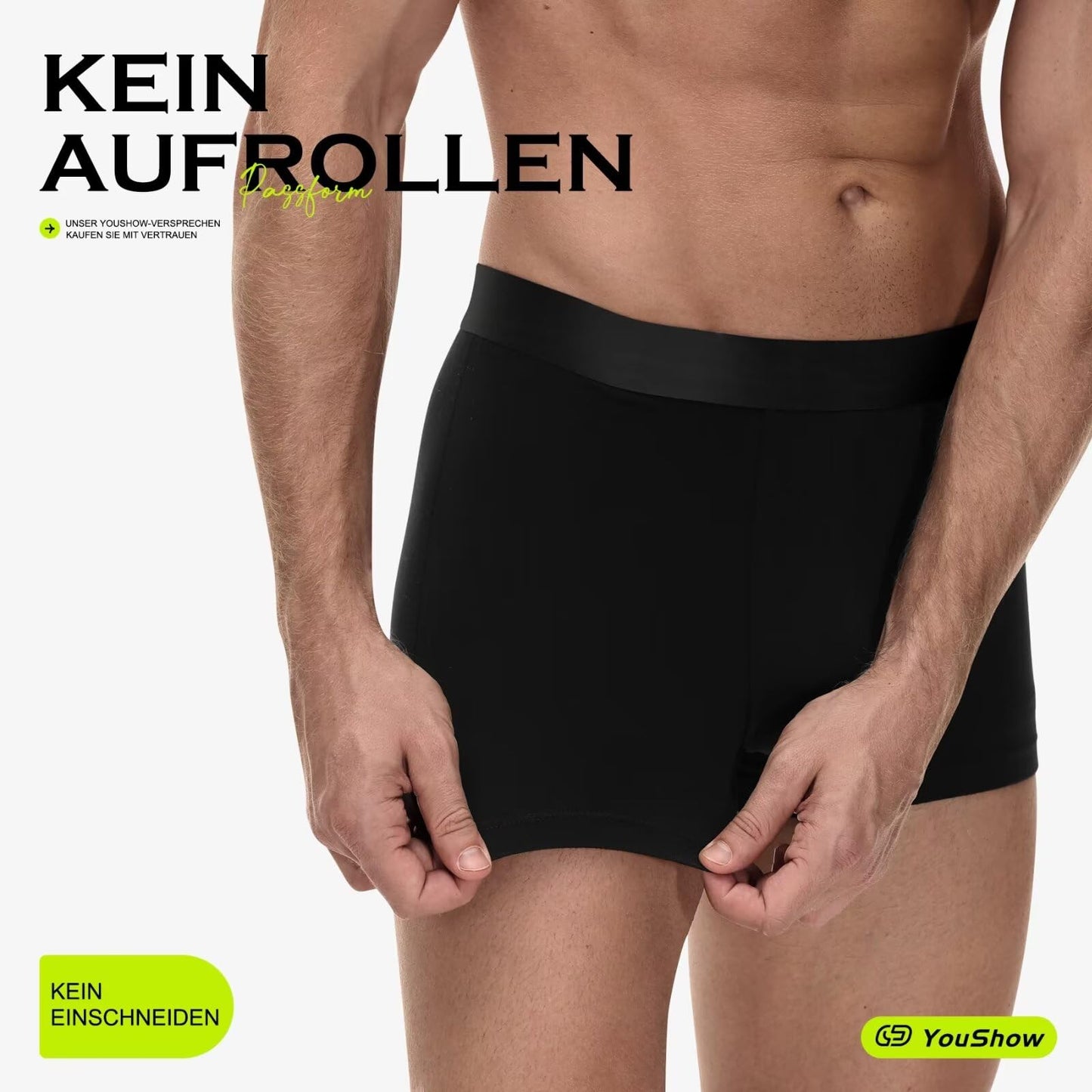 YouShow Men’s Boxer Shorts 6-Pack
