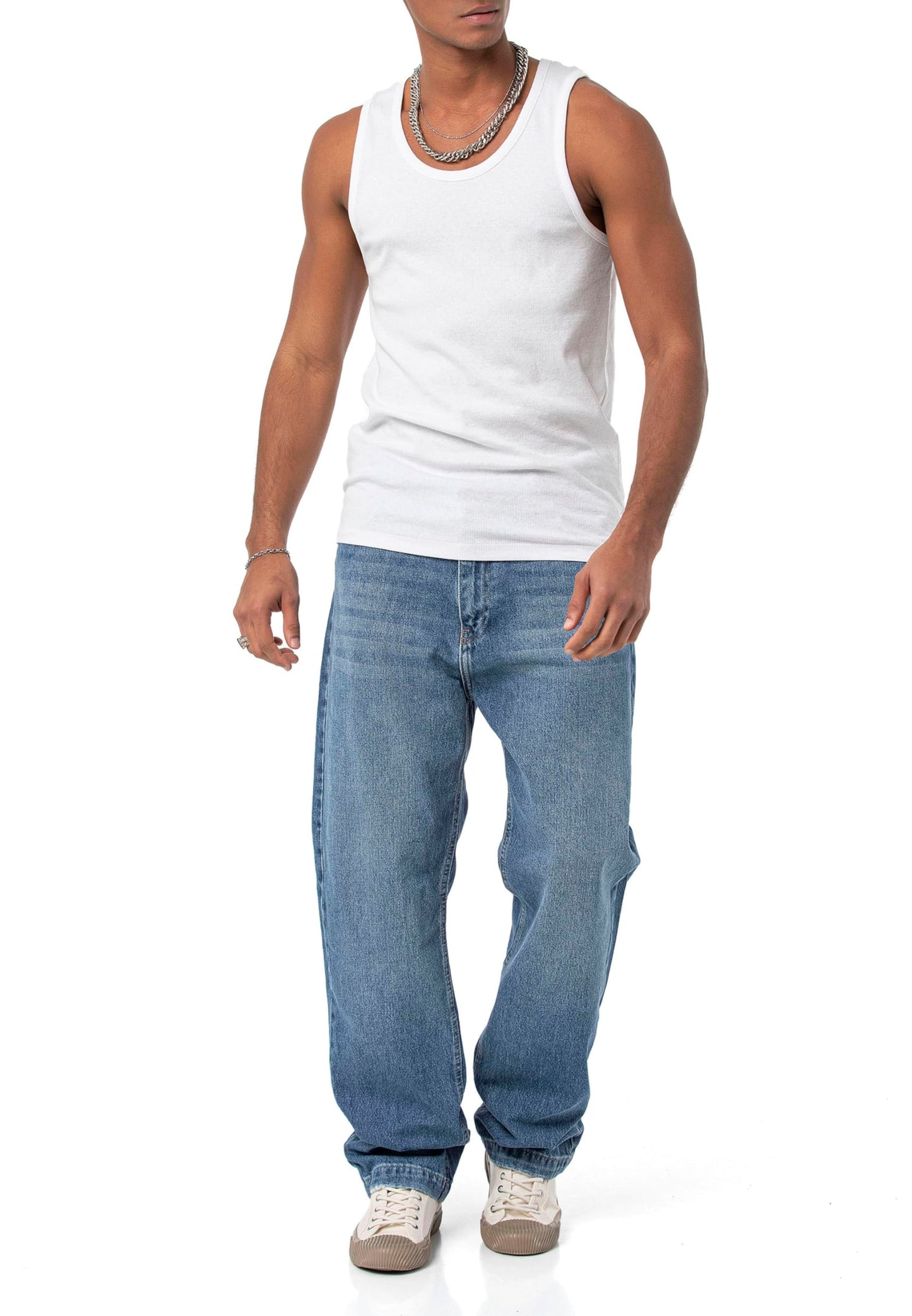 Men’s Baggy Jeans – Wide-Leg Denim Pants
