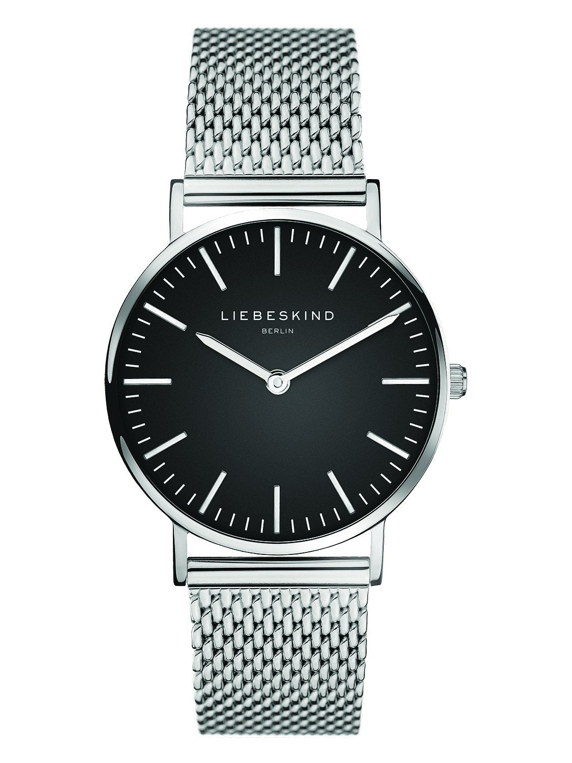 Liebeskind Berlin stainless steel watch with adjustable mesh strap