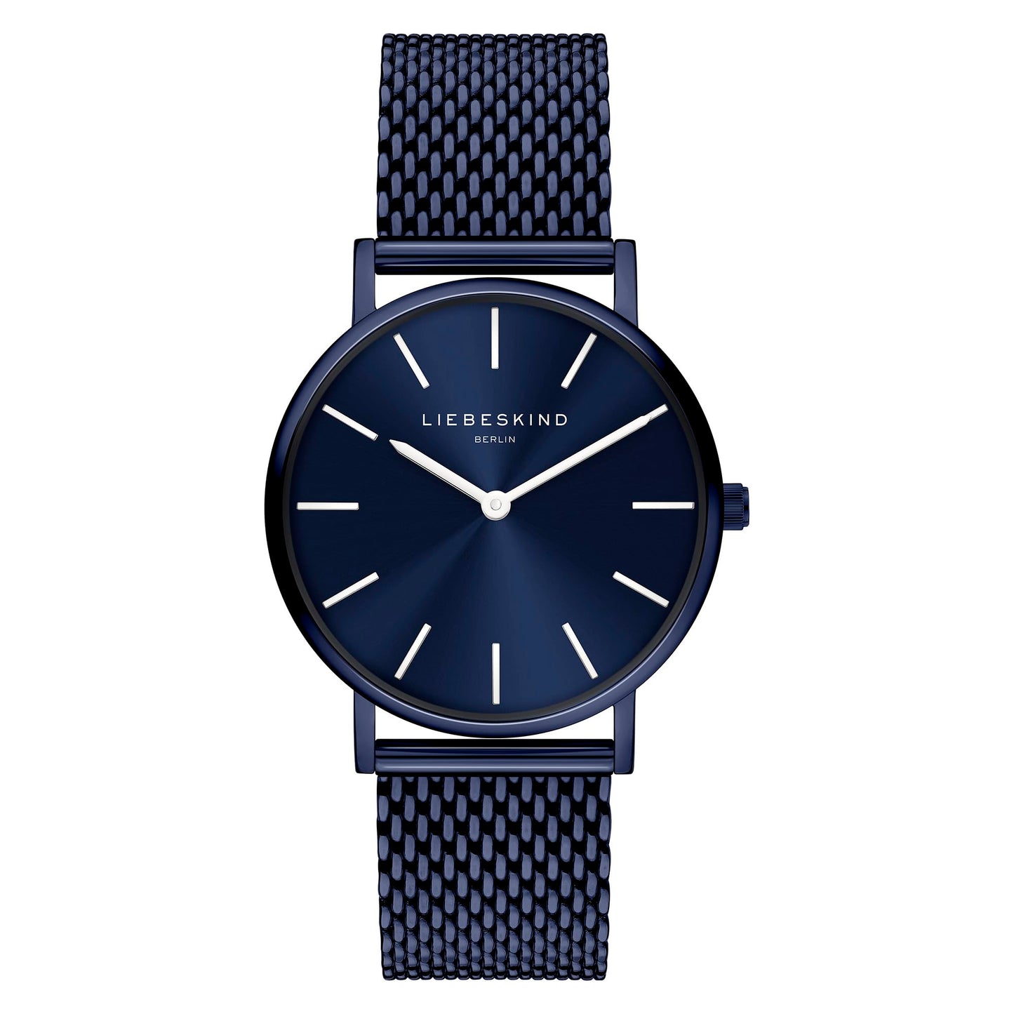 Liebeskind Berlin stainless steel watch with adjustable mesh strap