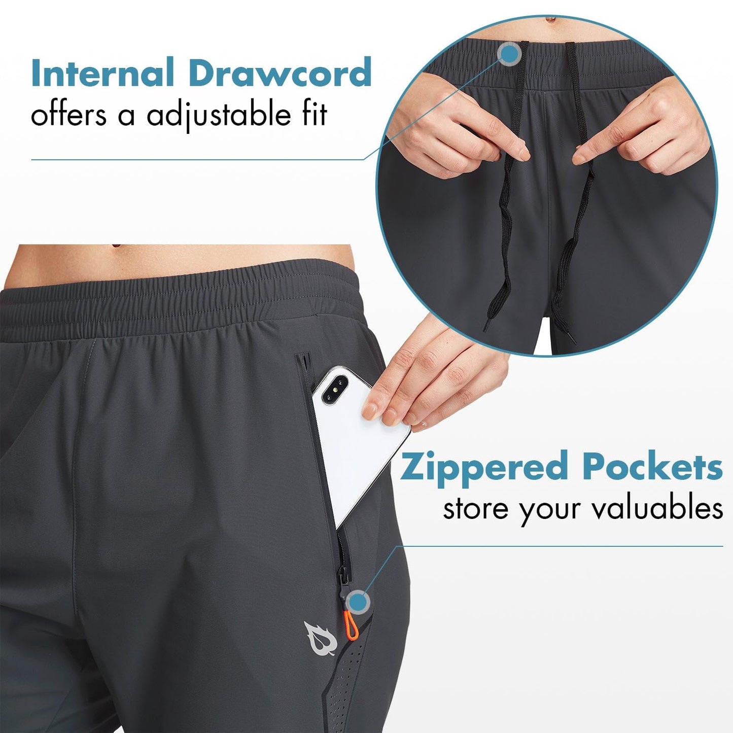 baleaf Women's Lightweight Jogging Pants