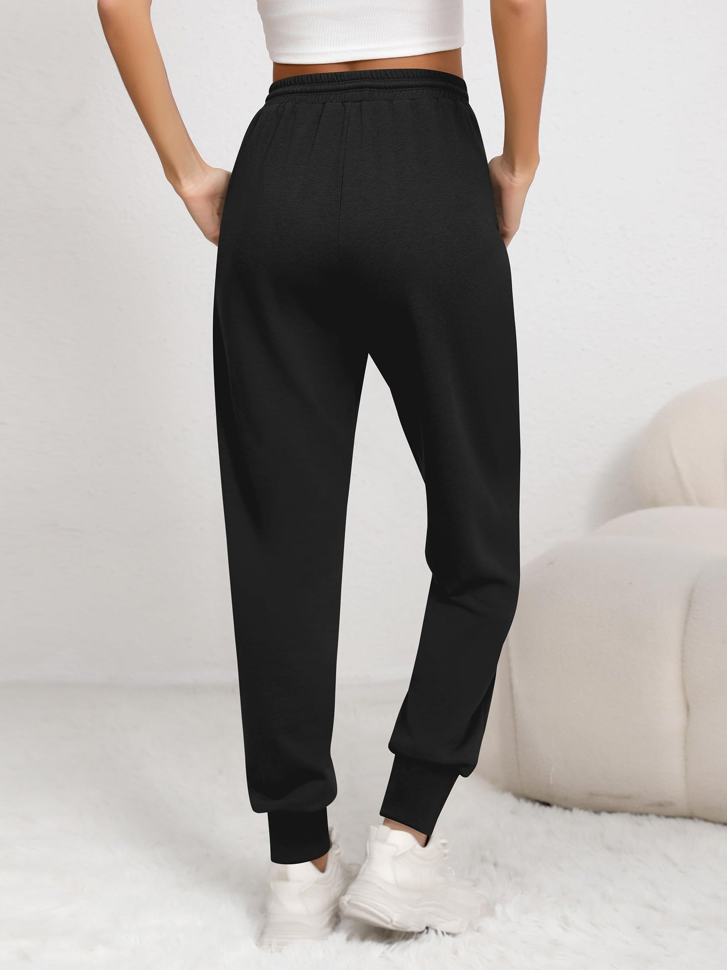 Missufe Women’s High Waist Jogging Sweatpants