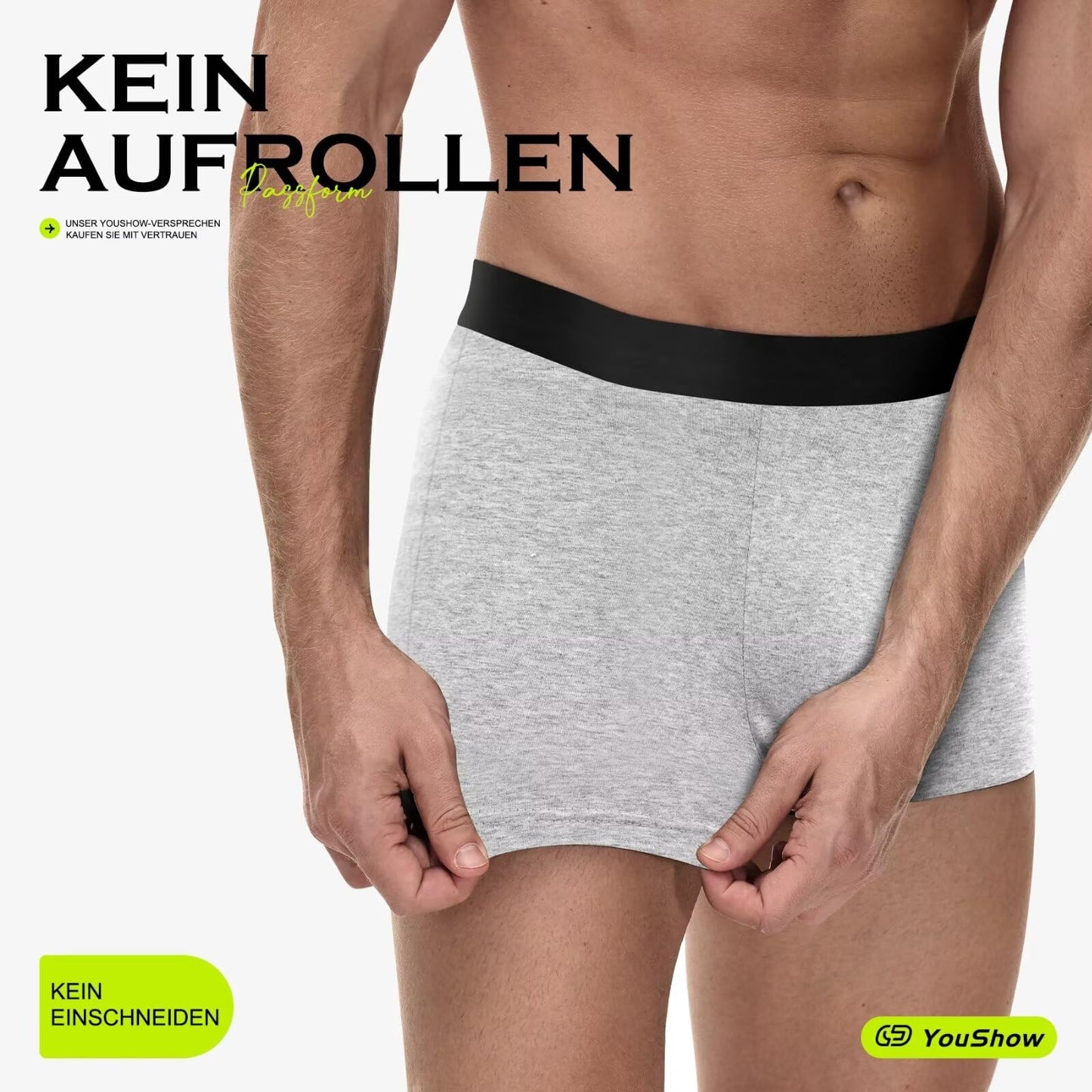 YouShow Men’s Boxer Shorts 6-Pack