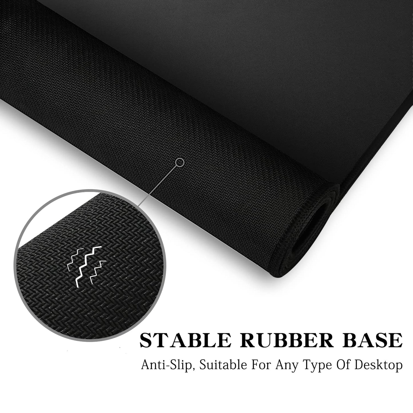 Gaming Mauspad RGB Mousepad 800x300mm XXL Gaming Mousepad groß mit 14 Beleuchtungs Modi 7 LED Farben Wasserdicht Anti Rutsch für Computer PC Professionelle Gamer, Schwarz