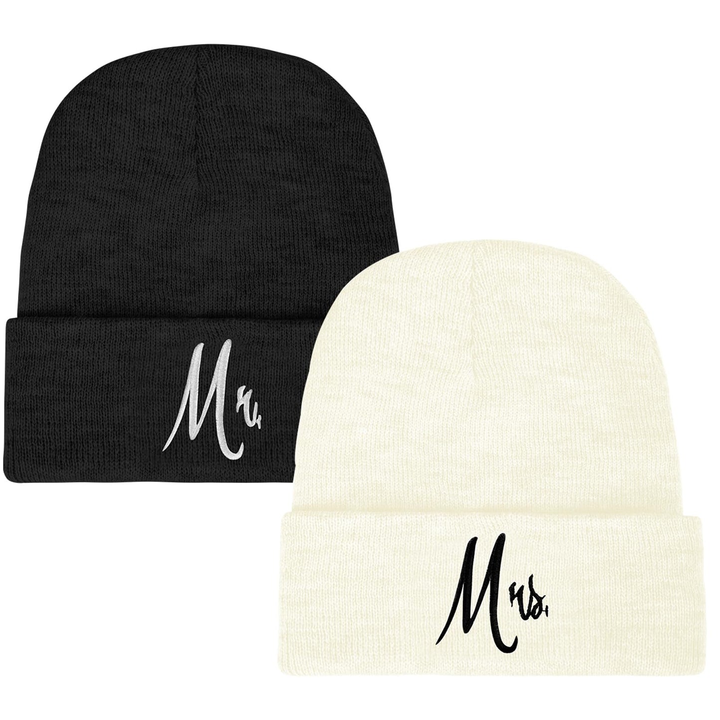 ZOORON 1&2 Pack Beanie for Men Women Slouchy Beanie Hats Winter Knit Caps Soft Ski Hat Unisex