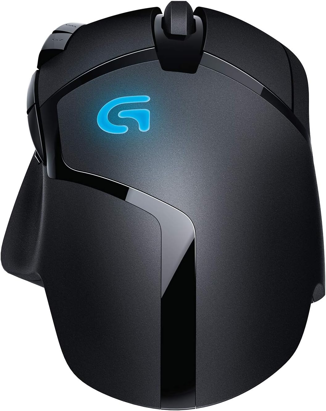 Logitech G402 Hyperion Fury Gaming-Maus mit 4K DPI optischem Sensor, 8 programmierbare Tasten, Taste zur DPI-Umschaltung, 32-Bit-ARM-Prozessor, Leichtgewicht, PC/Mac - Schwarz
