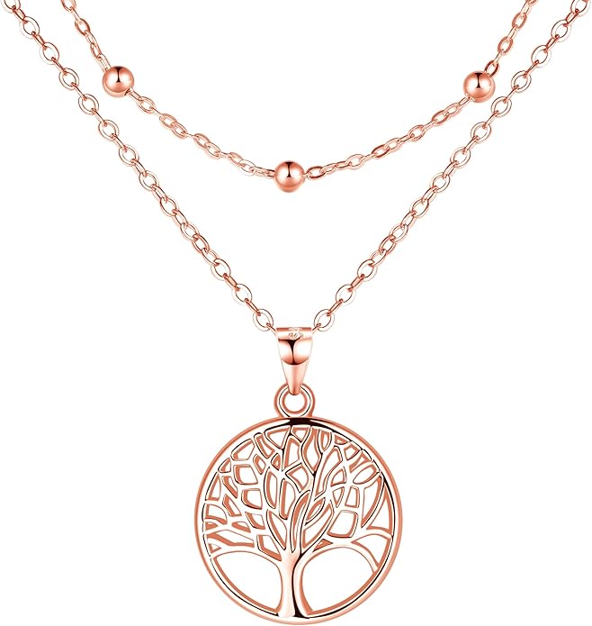 Lydreewam Women's Tree of Life Necklace