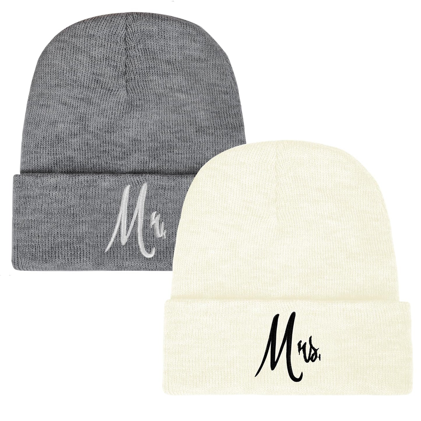 ZOORON 1&2 Pack Beanie for Men Women Slouchy Beanie Hats Winter Knit Caps Soft Ski Hat Unisex