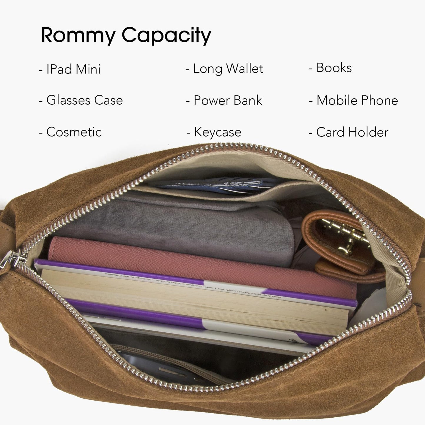 DONNAIN Leather Crossbody Bag