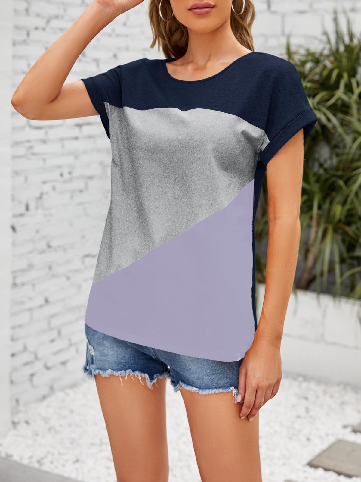 Women's Color Block T-Shirt