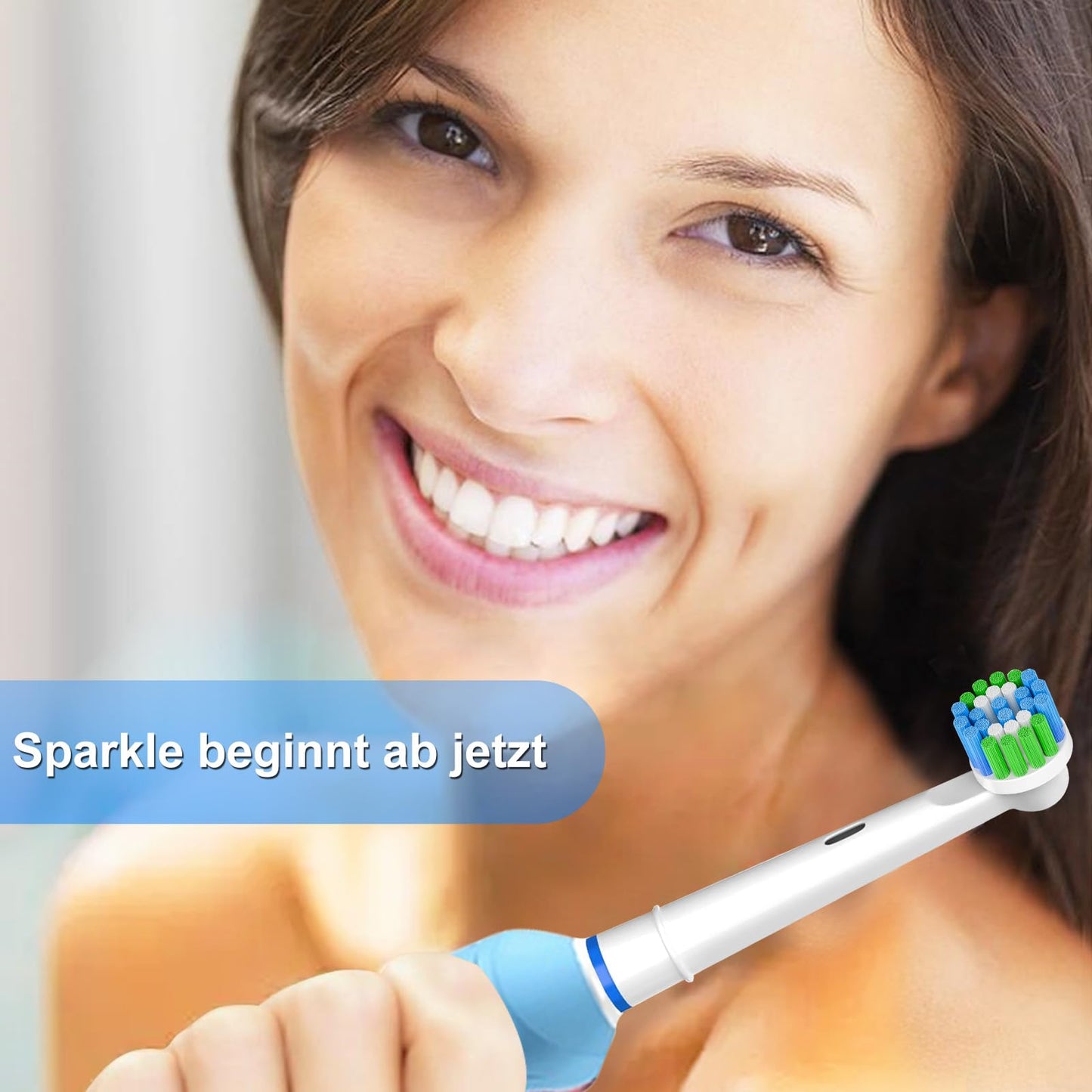 16 Stück Precision Aufsteckbürsten Kompatibel mit Oral B Elektrische Zahnbürsten. 8er Weiß und 8er Schwarz. von Betterchoi