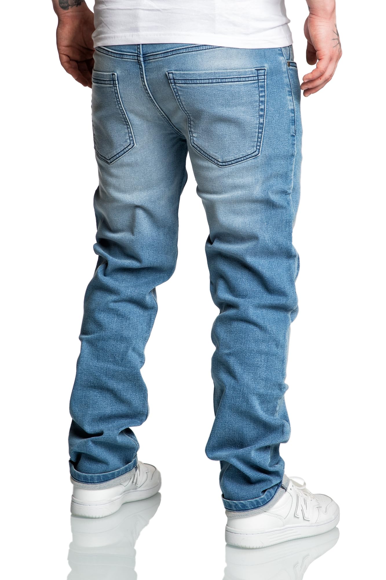 REPUBLIX Men’s Stretch Denim Sweat Jeans