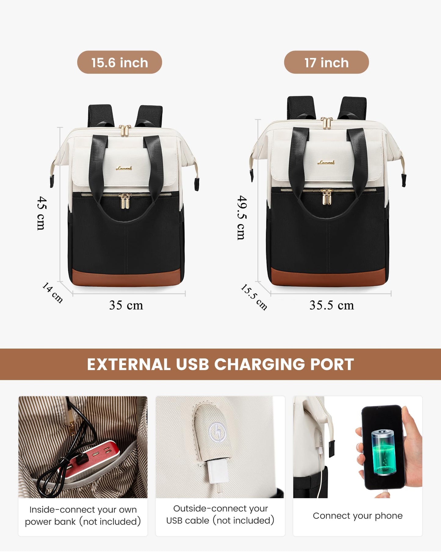 LOVEVOOK Women’s Laptop Backpack