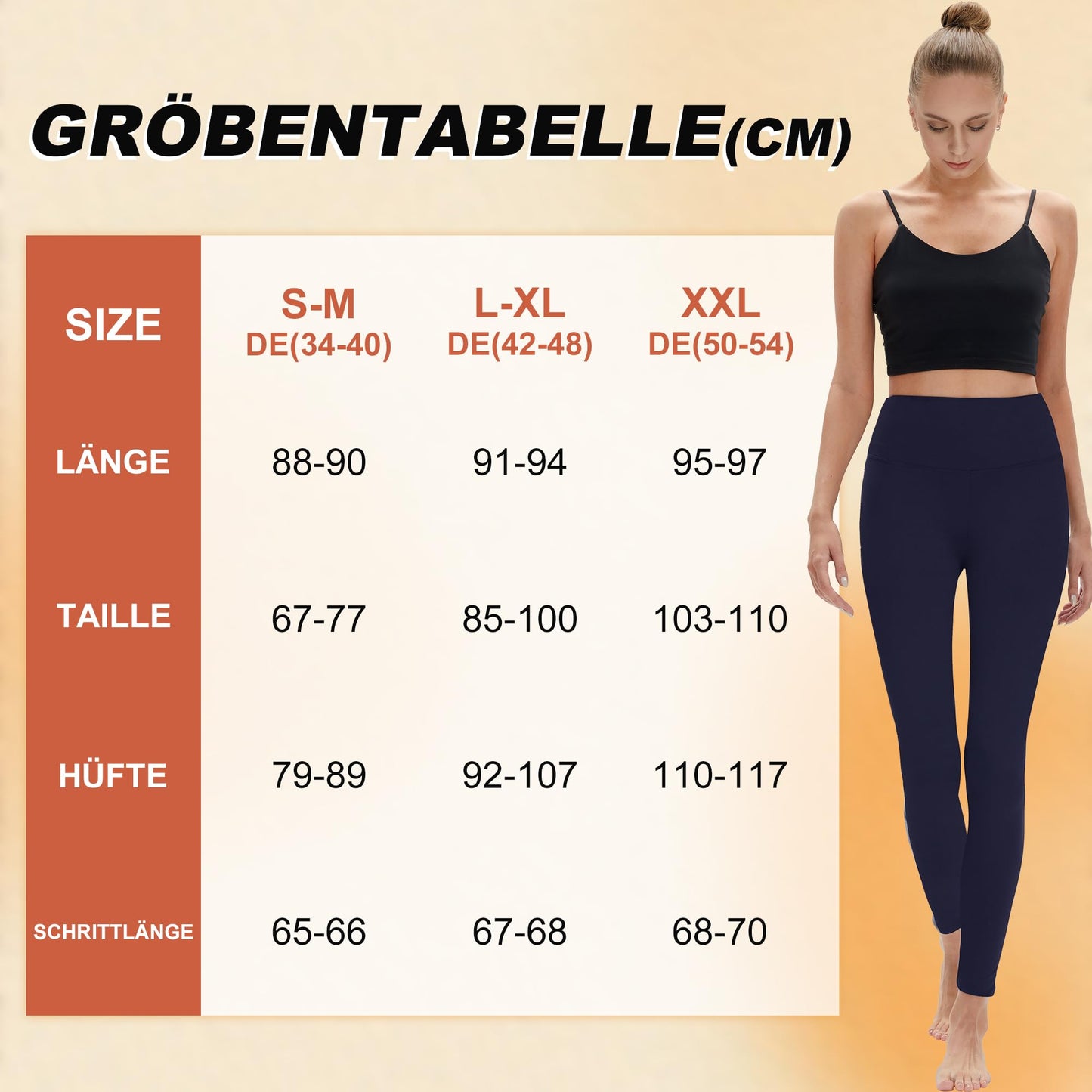 FOTOCITI Women’s High Waist Elastic Sport Leggings – Stretchy Fitness & Yoga Pants