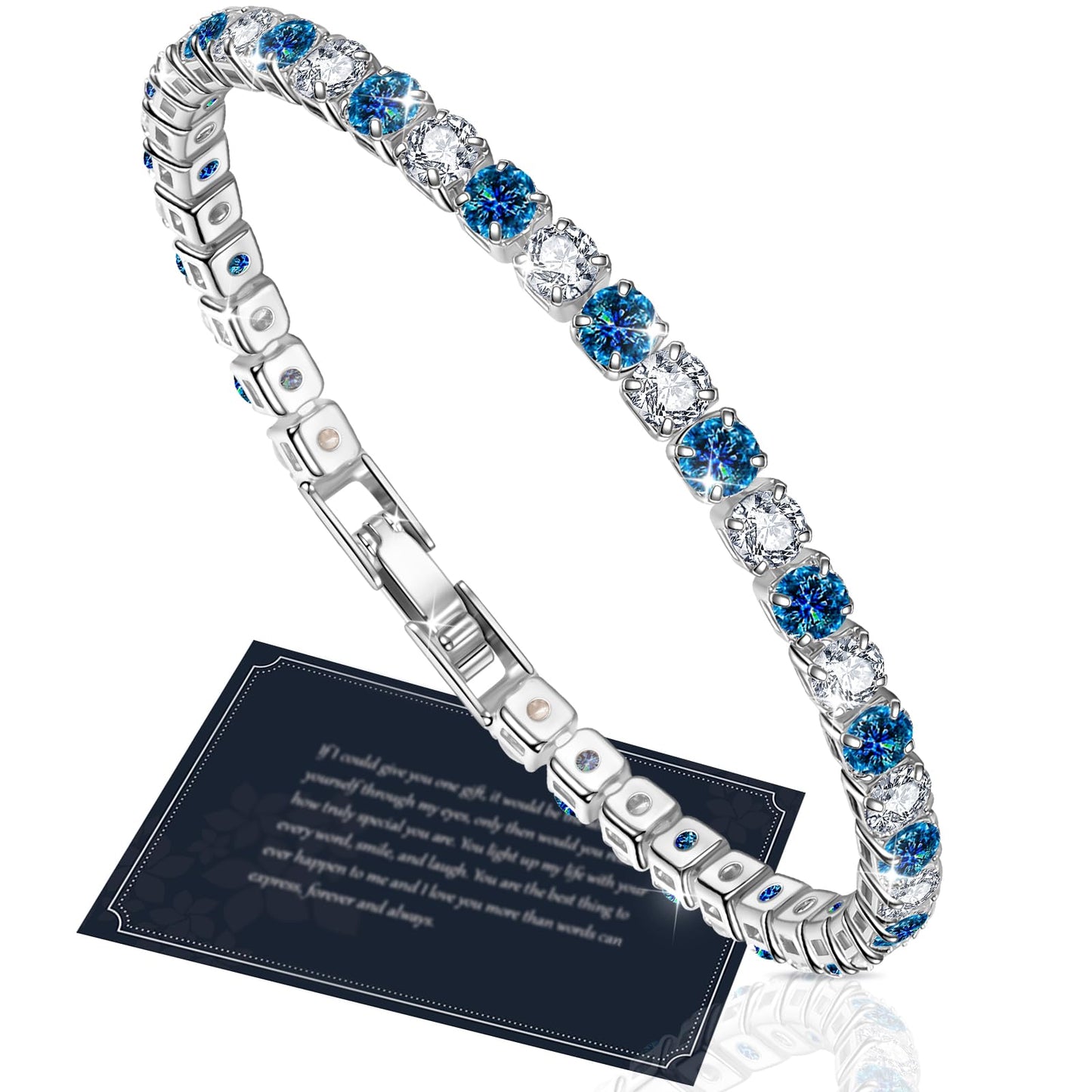 Fée 5A Zirconia Tennis Bracelet for Women