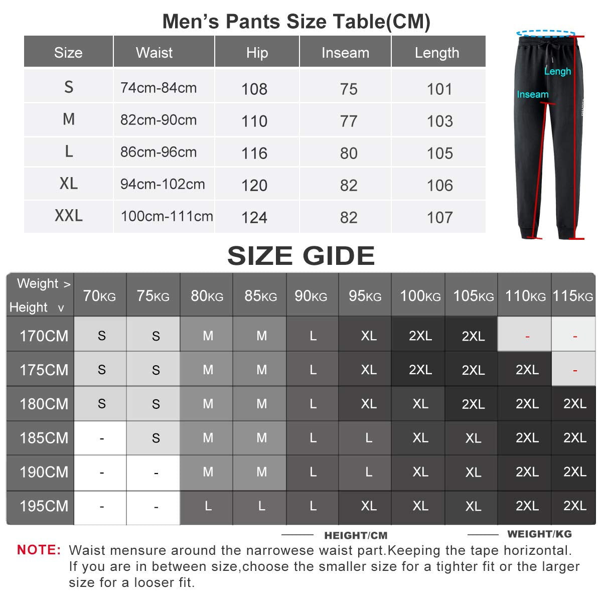 Men’s Jogging Pants Training Pants Sports Sweatpants Fitness Trousers