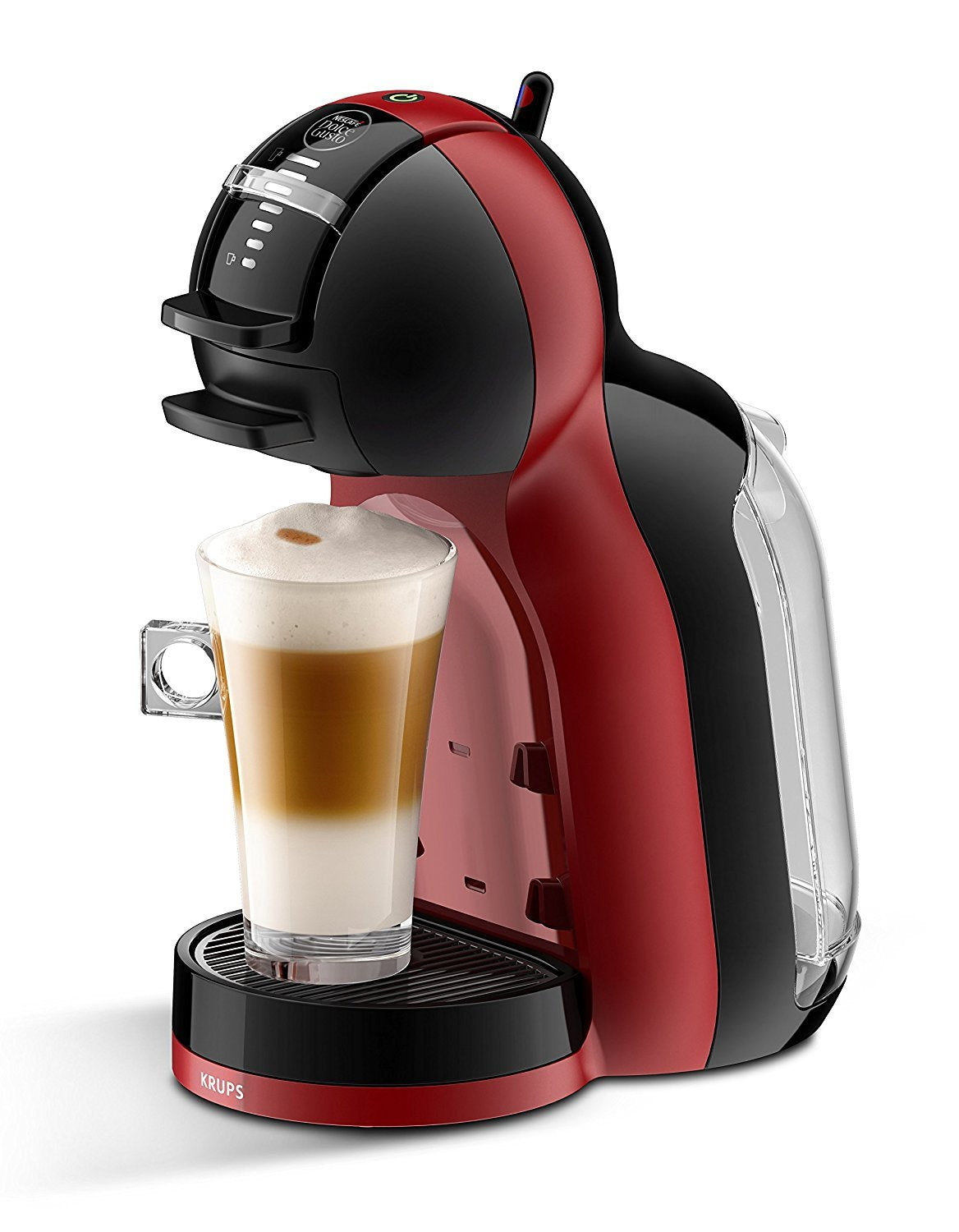 NESCAFÉ DOLCE GUSTO MINI ME by KRUPS arctic-grey/ schwarz automatische Kaffeekapselmaschine