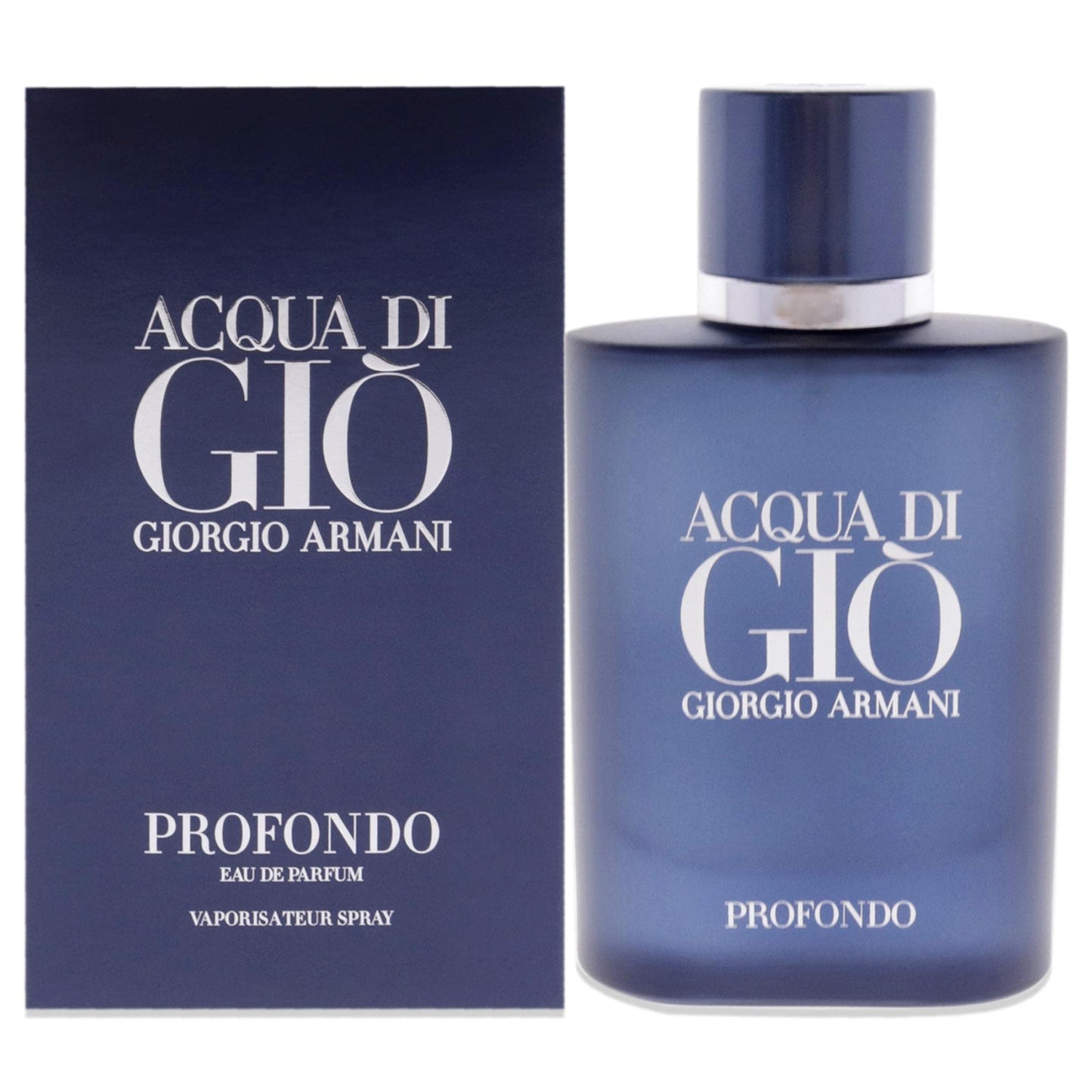 GIORGIO ARMANI Unisex 75ML VAPORIZADOR Acqua DI GIO PROFONDO EAU DE Parfum 75 ml VERDAMPFER, Negro, Nur Nicht zutreffend