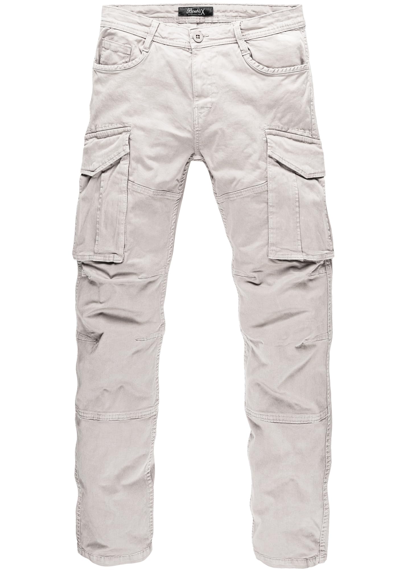 REPUBLIX Men’s Cargo Jogger Chino Jeans