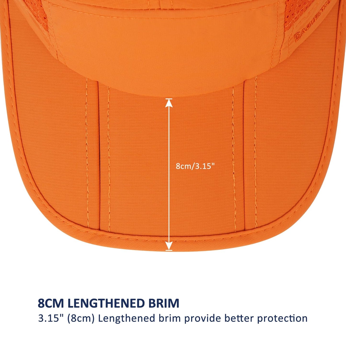 GADIEMKENSD Folding Outdoor Hat UPF 50+ Sun Protection Mesh Sport Hat