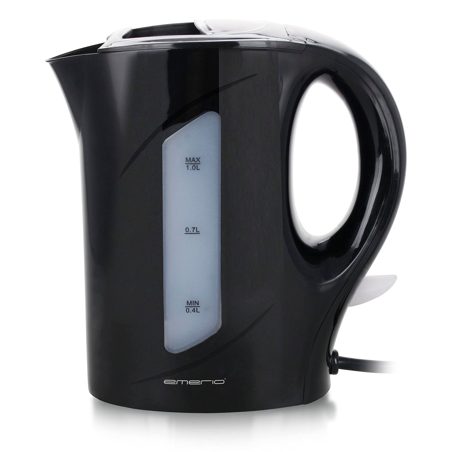 EMERIO Glas Wasserkocher mit 1.7 Liter Volumen | 2200 Watt | blaue LED Innenbeleuchtung | 360° Basis | SIEGER Preis/Leistung Haus & Garten Test | bestes Borosilikatglas | BPA frei | WK-119988.7
