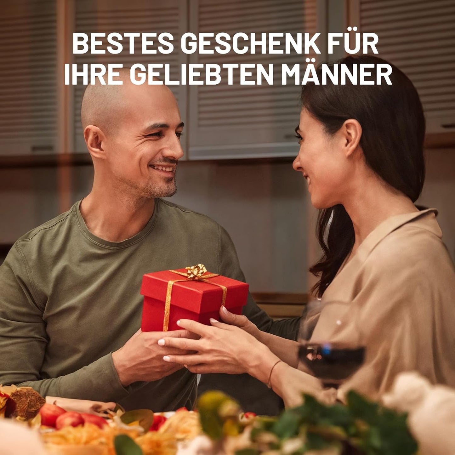 Glatzen Rasierer Herren, Dyoonoer Wasserdicht 7D Flexibler Glatzenrasierer, Magnetische Schwebender Kopf, Nass und Trocken Glatzen Rasierer mit LED Anzeige, Leicht Halten und Reinigen