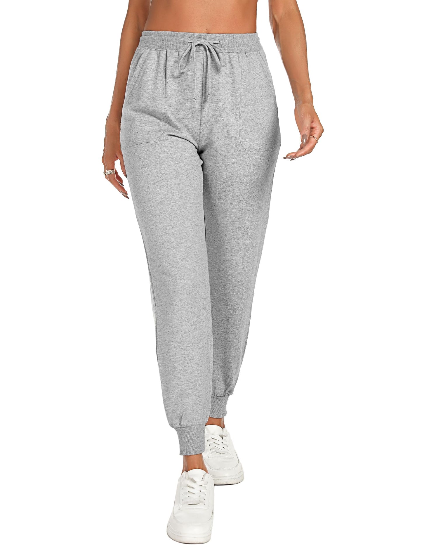 Irdcomps Women’s Jogging Pants – Cotton Wide Leg Sweatpants